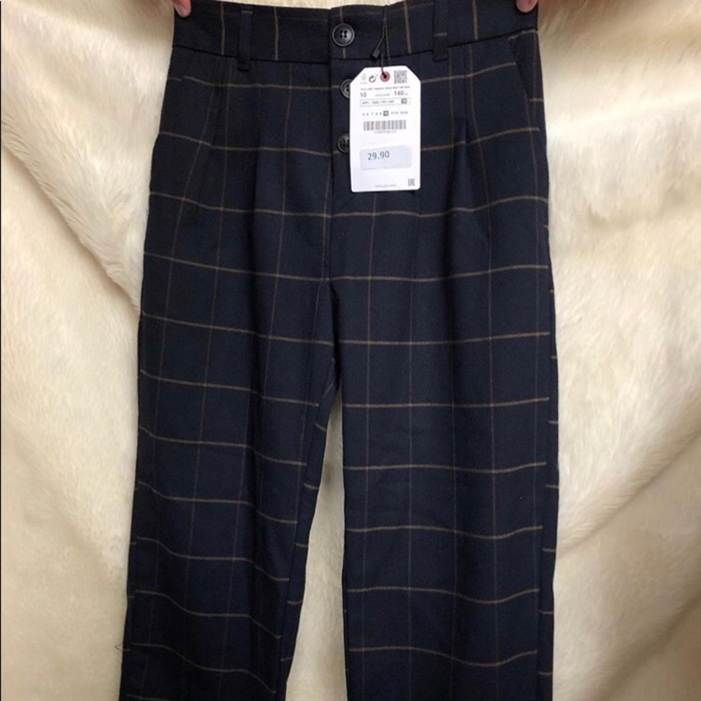 Zara pants. 140cm length. Size kids 10/waist 23